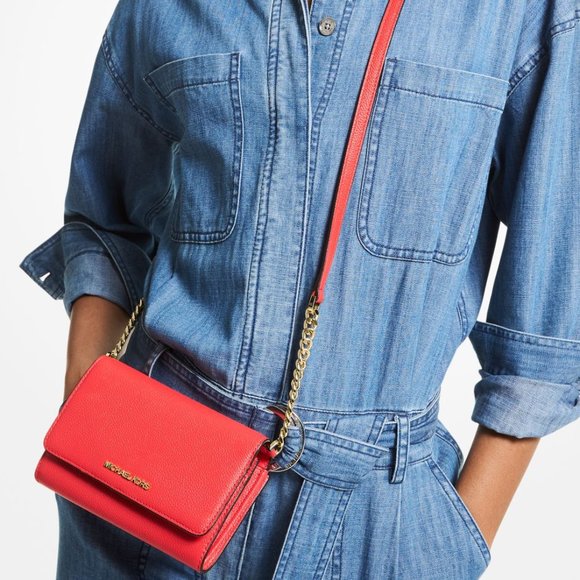 🎁Michael Kors JetSet Travel Convertible Crossbody - Picture 4 of 4